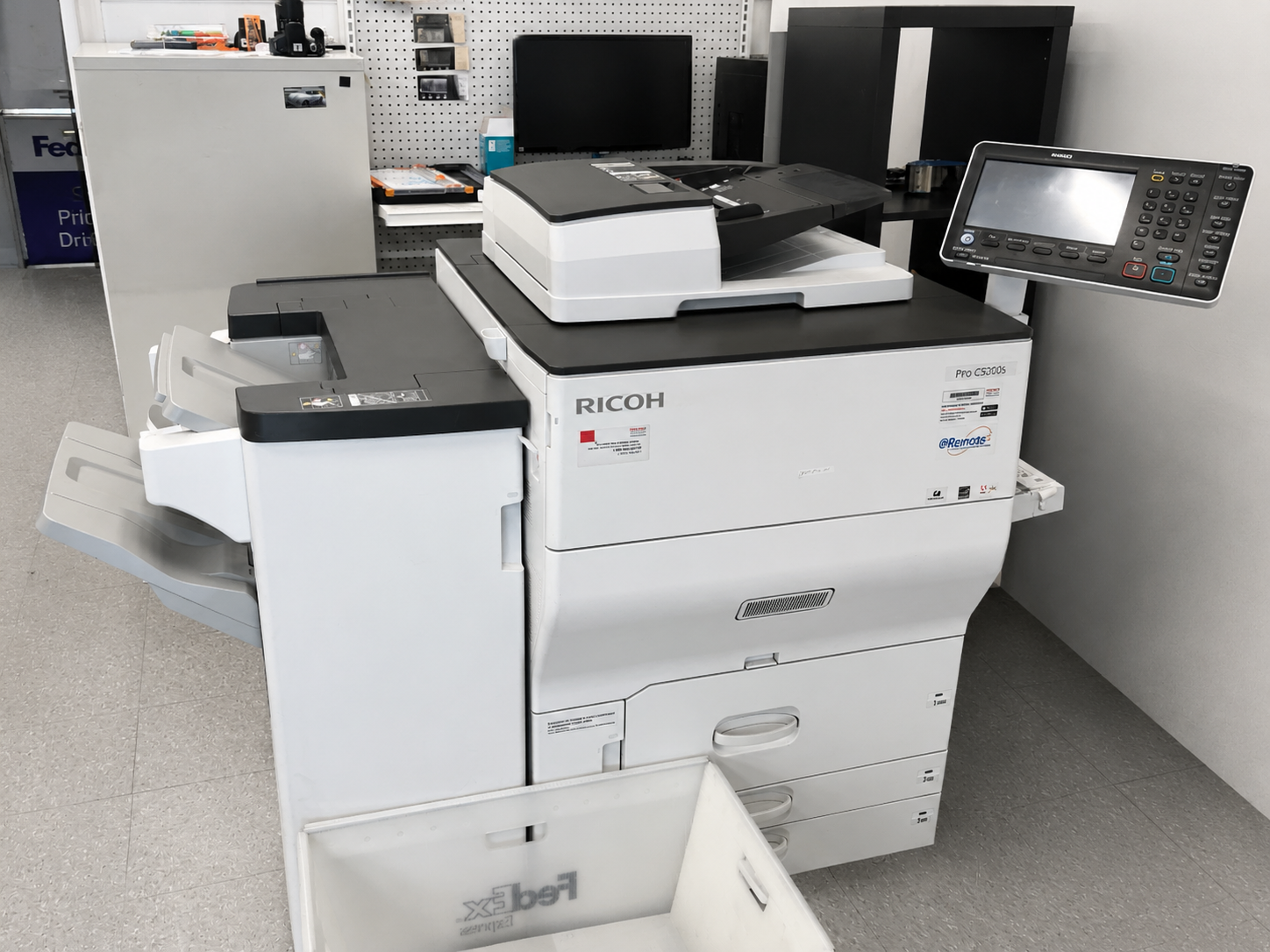 Ricoh printing equipment at Mayfair Services